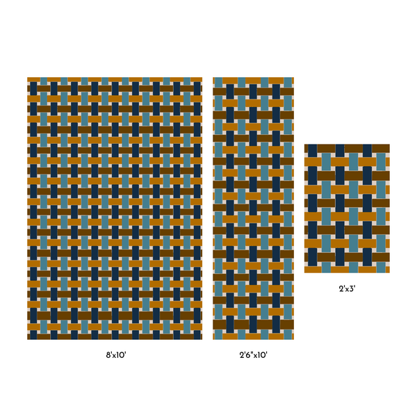 Basketweave Rug