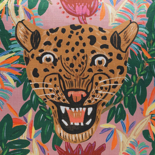 Fierce Leopard Pillow