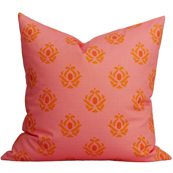 Harper Pillow in Peach