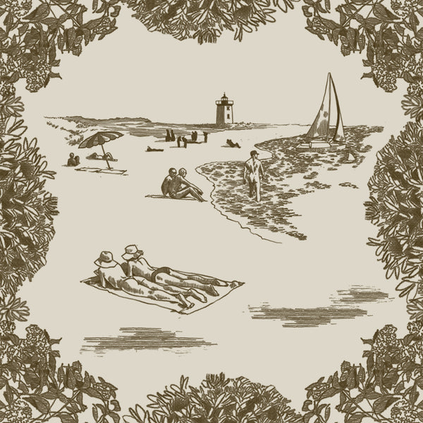 Toile de Provincetown Beach Print