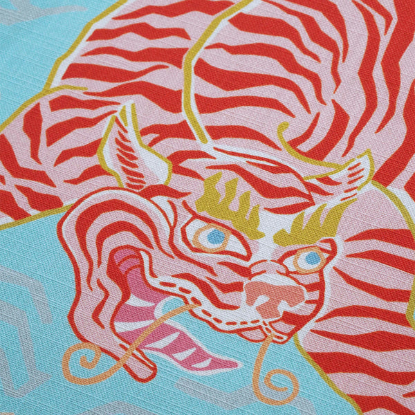 Tigers of Tibet Fabric
