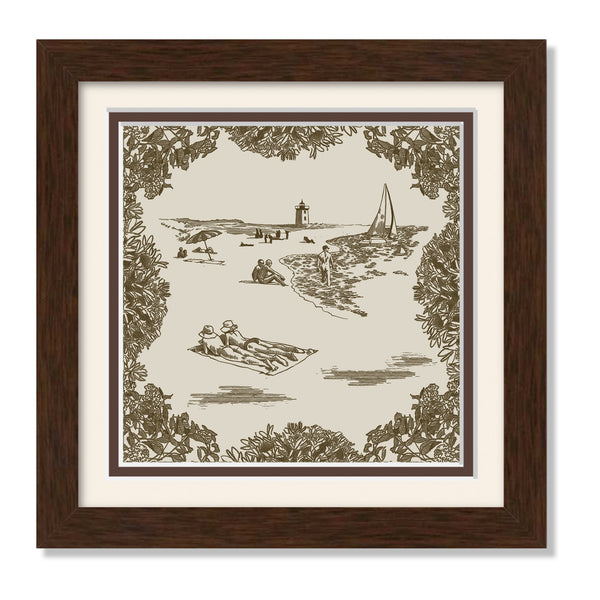 Toile de Provincetown Beach Print