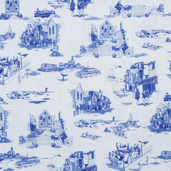 Toile de Provincetown Pillow