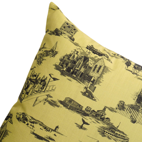 Toile de Provincetown Pillow