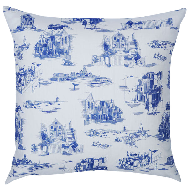 Toile de Provincetown Pillow