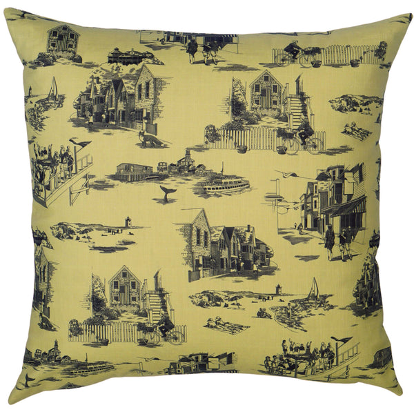 Toile de Provincetown Pillow