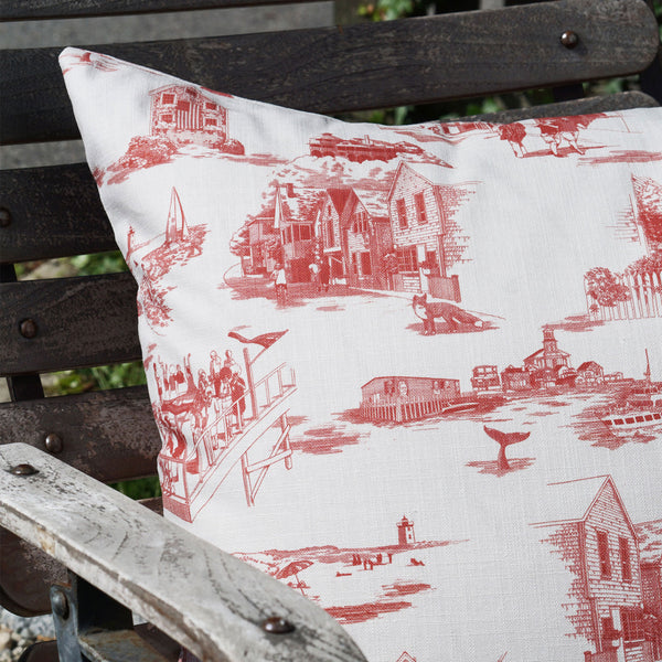 Toile de Provincetown Pillow