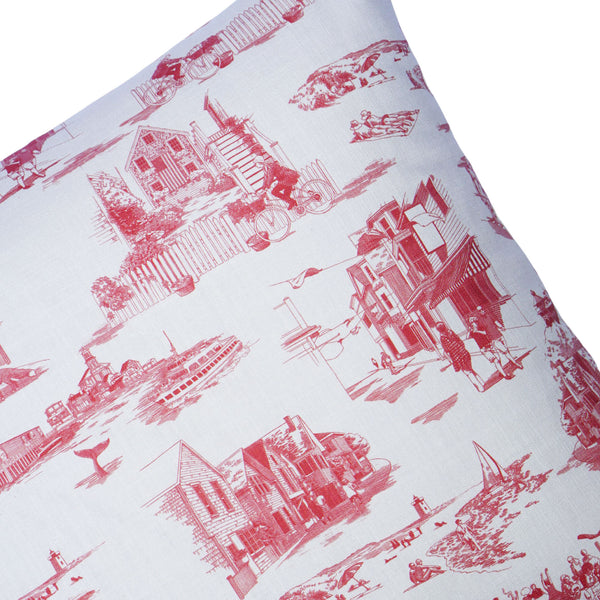 Toile de Provincetown Pillow