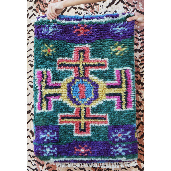Catalina Rug on Bengal Fabric
