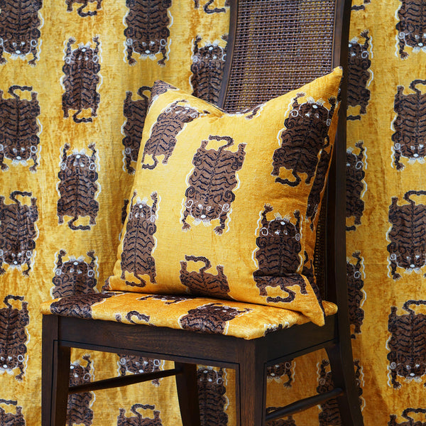 Le Tibetan Pillow on Chair