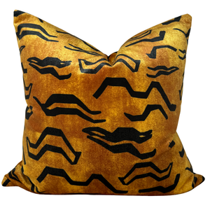 22" Strata Pillow Cover in Chestnut