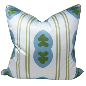 22" Swinton Pillow Cover in Blue Hydrangea