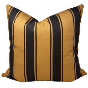 22" Riviera Stripe Pillow Cover (#1)