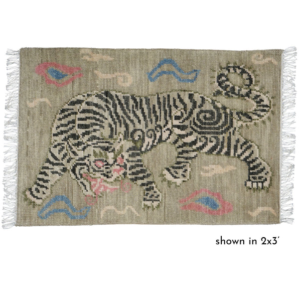 Tigers of Tibet Doormat