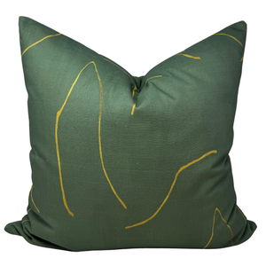 22" Elsinore Pillow Cover in Woodsy Green