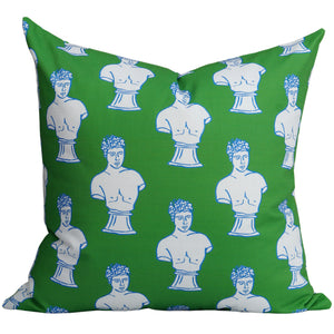 Adonis Pillow in Basil Green