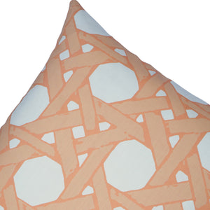 Cane Back Pillow