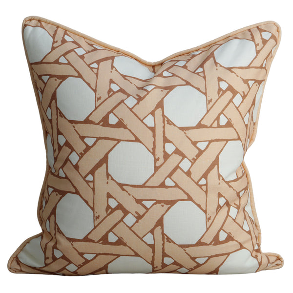 Cane Back Pillow