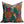 Fierce Leopard Pillow in Midnight Green