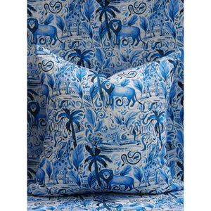 Journey in the Jungle Mono Blue