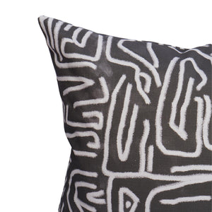 Ritual in Charcoal Pillow