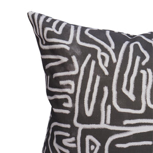 Ritual in Charcoal Pillow