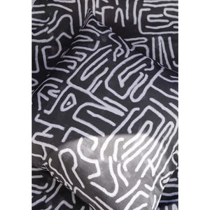 Ritual in Charcoal Pillow
