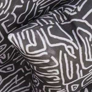 Ritual in Charcoal Pillow