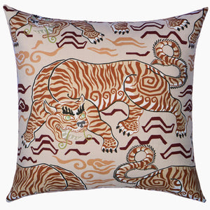 Tigers of Tibet Pillow