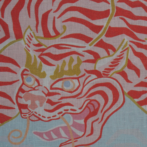 Tigers of Tibet Fabric