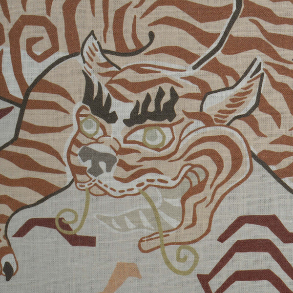 Tigers of Tibet Fabric