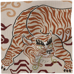 Tigers of Tibet Fabric
