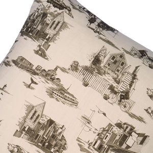 Toile de Provincetown Pillow