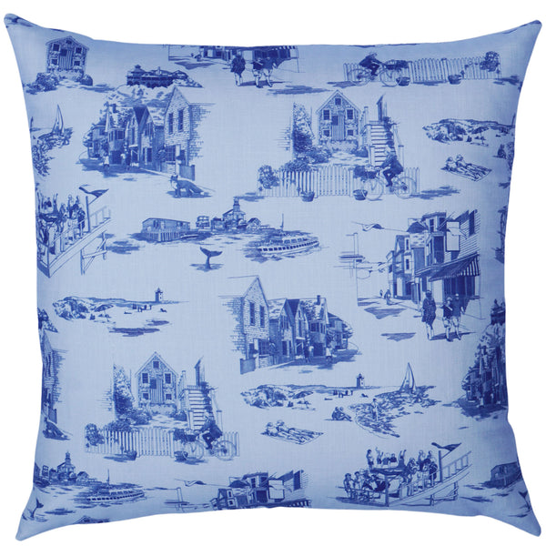 Toile de Provincetown Pillow