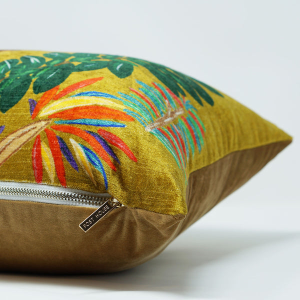 Fierce Leopard Lumbar Pillow